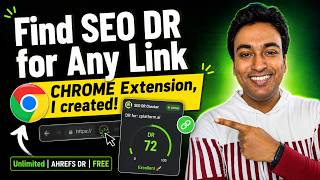 I Built a Free Domain Authority Checker Chrome Extension (Ahrefs DR)