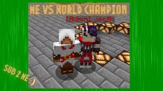 1v1ing a spleef world champion
