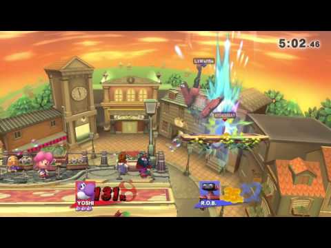 Feb. Fight Fest 7 Sm4sh Singles - The Wall (Yoshi) vs. Lt. Waffle (ROB)