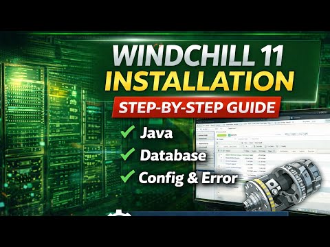Windchill 11 Installation Step-by-Step | PTC Windchill PLM Setup Guide #windchill #plm #installation