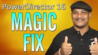How to Remove Red-Eye & Fix Blurry Images - Magic Fix | PowerDirector