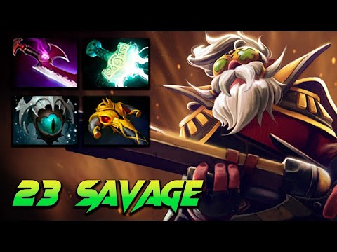 T1.23savage Sniper - Dota 2 Pro Gameplay [Watch & Learn]
