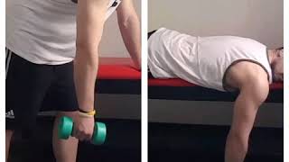 Ejercicios bursitis subacromial