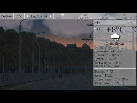 Погода. Уфа. 13-15 октября 19 г.