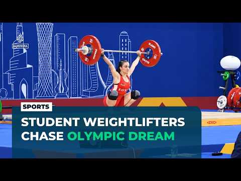Student weightlifters balance degrees and Olympic dreams in Qatar