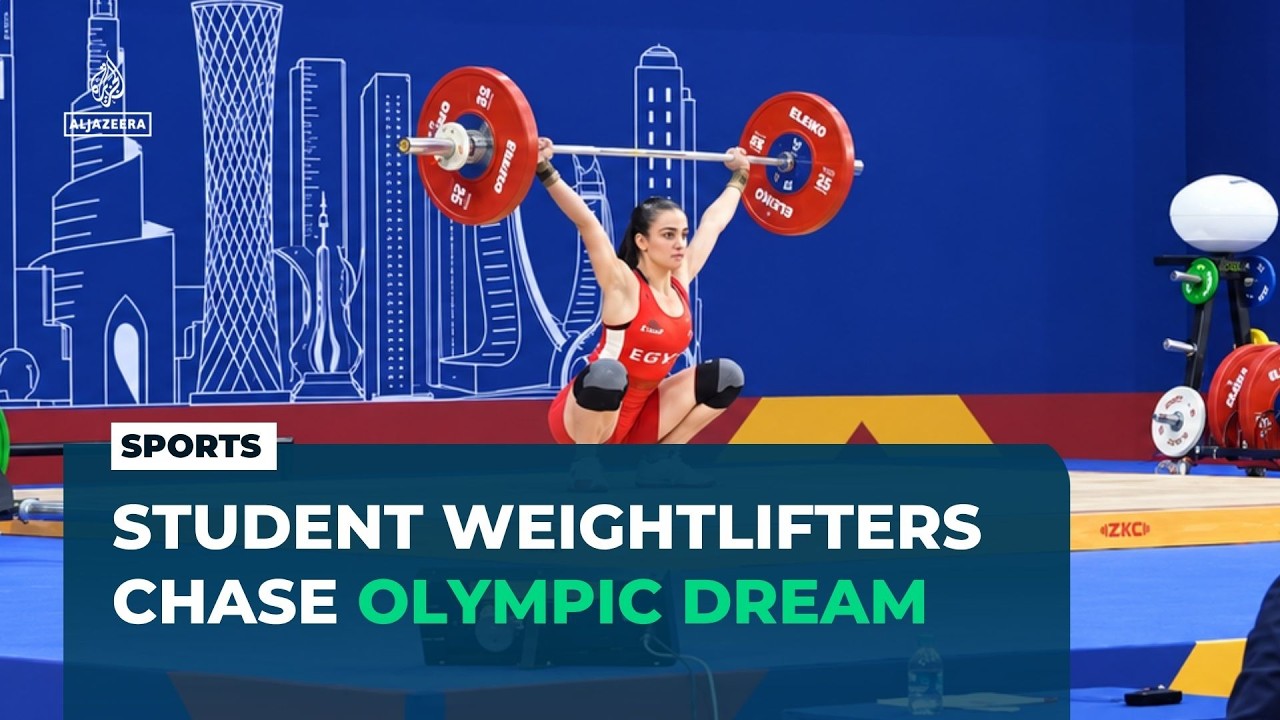 Student weightlifters balance degrees and Olympic dreams in Qatar