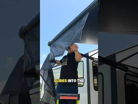 RV Instant Porch: Zip On Awning Shade