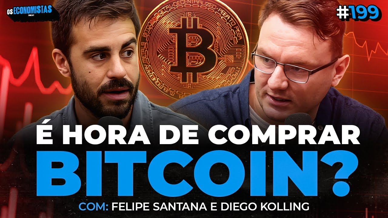 AINDA DÁ TEMPO DE INVESTIR EM BITCOIN? | O QUE VAI ACONTECER COM BTC EM 2026? | Os Economistas 199