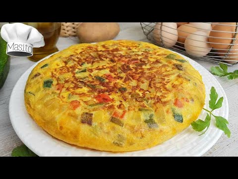 Tortilla paisana, una receta muy fácil y que no engorda.😍😍