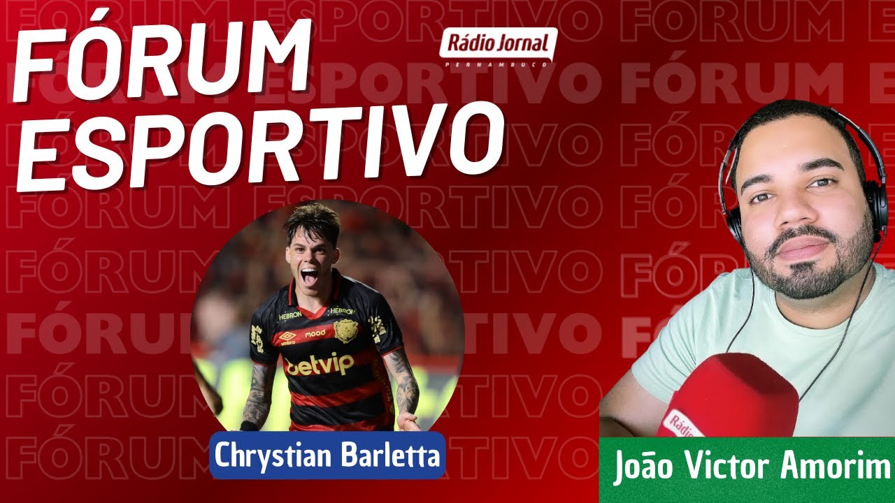 FÓRUM ESPORTIVO com JOÃO VICTOR AMORIM na RÁDIO JORNAL (14/10/24)