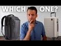 Travel Backpack Vs Rolling Suitcase In Depth Carry On Buyer S Guide