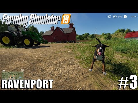 CLEANING THE FARM| Ravenport | Timelapse #3 | Farming Simulator 19