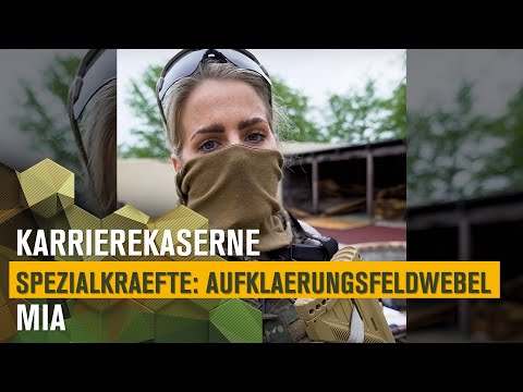 Aufklärungsfeldwebel Mia | KarriereKaserne Spezialkräfte