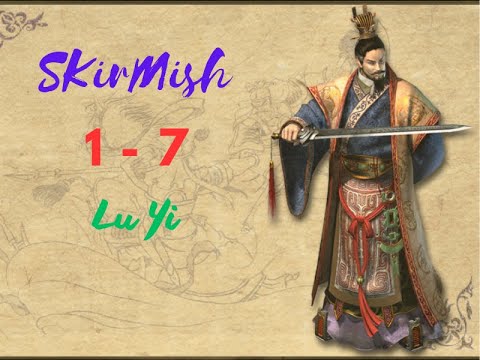 SkirMish 1vs7 _Lu Yi( thống nhất 7 nước )  {Hard}-Dragon Throne Battle of Red Cliffs