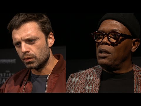 Sebastian Stan & Samuel L. Jackson Interviews at The Last Full Measure Atlanta Premiere