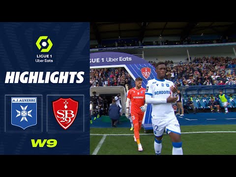 AJ AUXERRE - STADE BRESTOIS 29 (1 - 1) - Highlights - (AJA - SB29) / 2022-2023