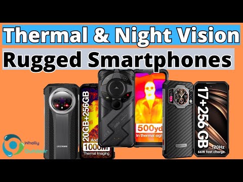 THE BEST RUGGED PHONES WITH THERMAL & NIGHT VISION TODAY! (TOP 3)
