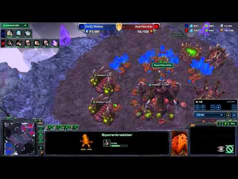 Starcraft 2 hots Replay Cast [P vs. Z] [Nerchio vs. Welmu] [Ger] #001 3/4