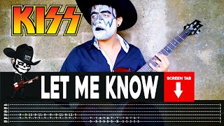 Kiss - Let Me Know (Guitar Cover by Masuka W/Tab)