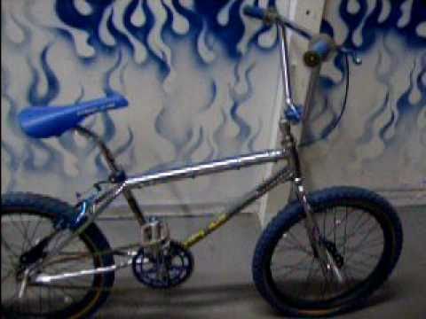 OLD SCHOOL Redline bmx 102b series 3 BLUE FLAME ALLEY 1984 Redline for sale