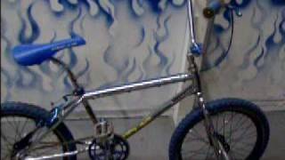 OLD SCHOOL Redline bmx 102b series 3 BLUE FLAME ALLEY 1984 Redline for sale