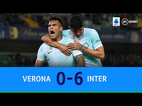 Verona vs Inter (0-6) | Nerazzurri couldn’t stop scoring | Serie A Highlights