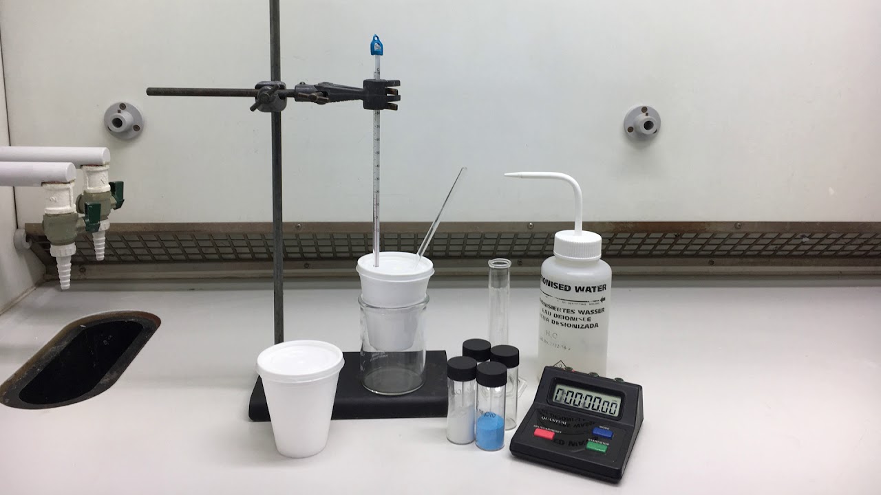 Required practical 2: Measurement of an enthalpy change