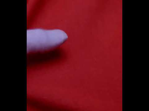 Plain Red Pure Cotton 80 GSM Handwoven Fabric — video