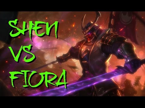 Shen Top vs Fiora Season 7 - Last Placement Match!