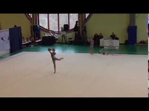 GRpT Ginnastica Ritmica Milano - successione fune/palla Serie D LA allieve - 2 prova regionale 2018