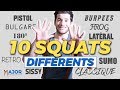 10 Squats Différents et leurs explications