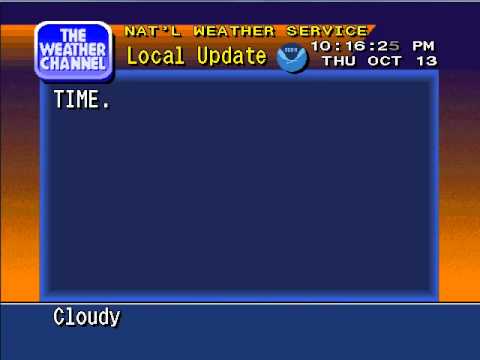 WeatherStar 4000 Emulator v3 - 10/13/11