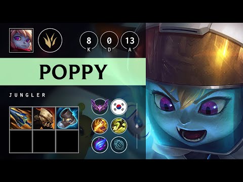 Poppy Jungle vs Fiddlesticks - KR Master Patch 25.13