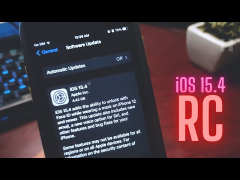 iOS 15.4 RC Update is Released What's New