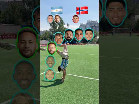 🇦🇷 vs 🇳🇴 | crazy battle , who won? 🐐🔥 #football #fifa #worldcup