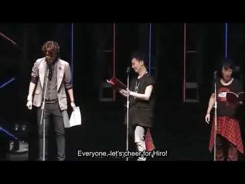 Mamo acting silly and Shimono Hiro can't stop laughing