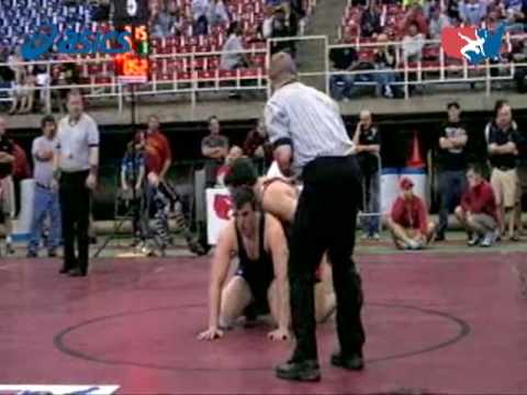 USAW Junior Folkstyle Nationals: 215 pound final - Cody Krumwiede vs. Daniel Howell
