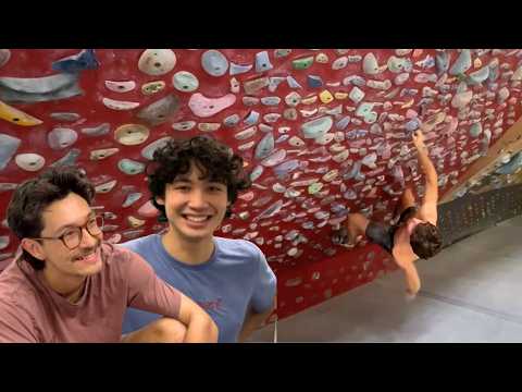 We climbed on the world's crimpiest training board