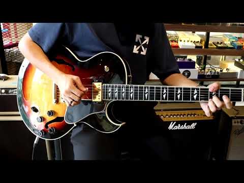 Gibson Es137 Custom Tri-Burst 2003 image 15