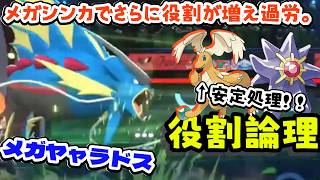 【役割論理】現状最強ヤケモンの一角ヤャラドスですがメガシンカでさらに広がって過労がヤバコイルｗｗｗ　ヤケモンチャンピオンズ#24【ポケモンチャンピオンズ】