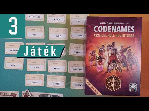 Nem erre számítottunk | Codenames: Critical Role Adventures | Végigjátszás | 3. Rész - PumiGame