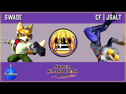 Ascension Melee - Swade (Fox) vs CF | JSalt (Sheik) - Losers Finals