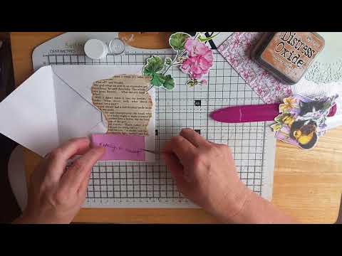 Decorating an envelope