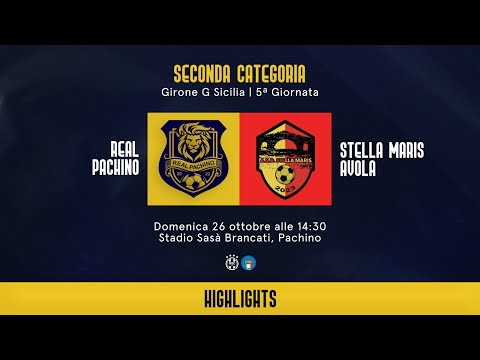 Highlights | Real Pachino - Stella Maris 2023 | Seconda Categoria Sicilia Girone G