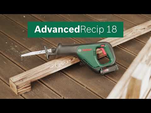 Bosch AdvancedRecip 18 (1x2,5Ah) video