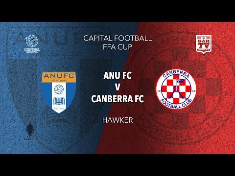 2019 NPL Capital FFA Cup - ANU FC v Canberra FC