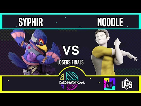 Kaboomvitational  -  Losers Finals  -  Syphir(Falco) Vs. NOODLE(Wii Fit Trainer)