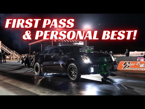 a personal best on the FIRST pass in Caddy Jack after replacing the entire back half of the car!