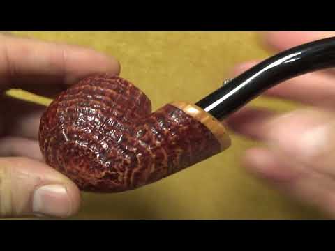 Pipa L'Anatra Sabbiata  - Bent Billiard - AN139