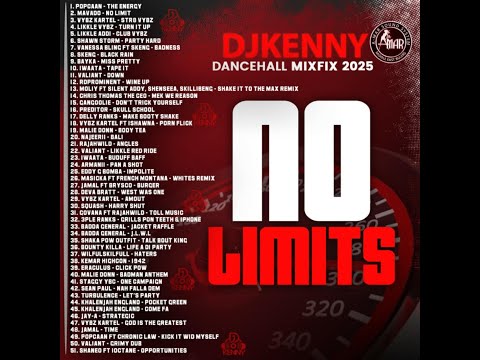 DJ KENNY NO LIMITS DANCEHALL MIXFIX MAR 2025